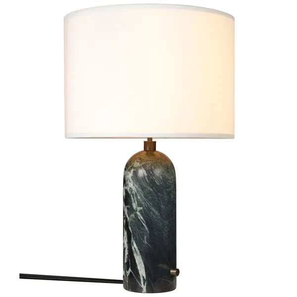 Gravity Table Lamp Big Emerald / White