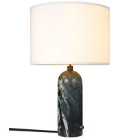 Gravity Table Lamp Big Emerald / White