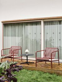 Palissade Lounge-Tuoli Matala Iron Red
