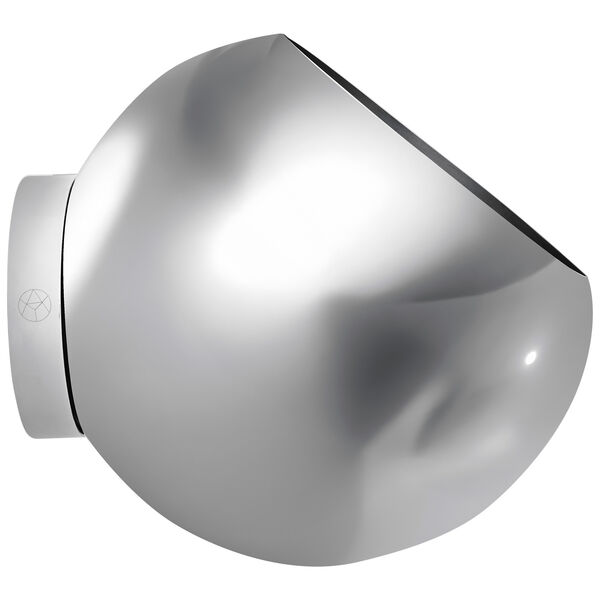 Globe Vægkrukke Ø21 cm Sølv
