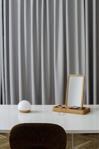 Spring Snowball Bærbar Bordlampe Ø11 cm Hvit