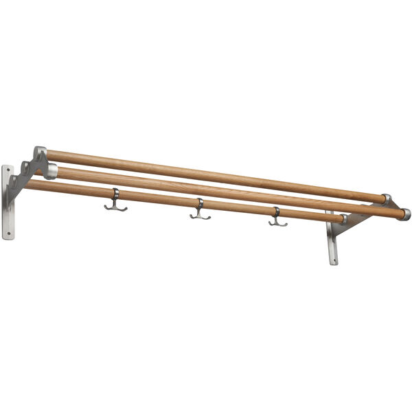 Nostalgi 291 Hattehylde 100 cm Aluminium / Eg