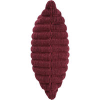Ridge Kudde 45x45 cm Burgundy