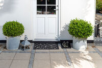 Lines Doormat 45x75 cm Black