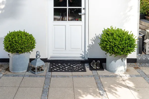 Lines Doormat 45x75 cm Black