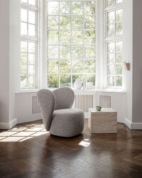 Cubism Coffee Table 45x45 cm Beige