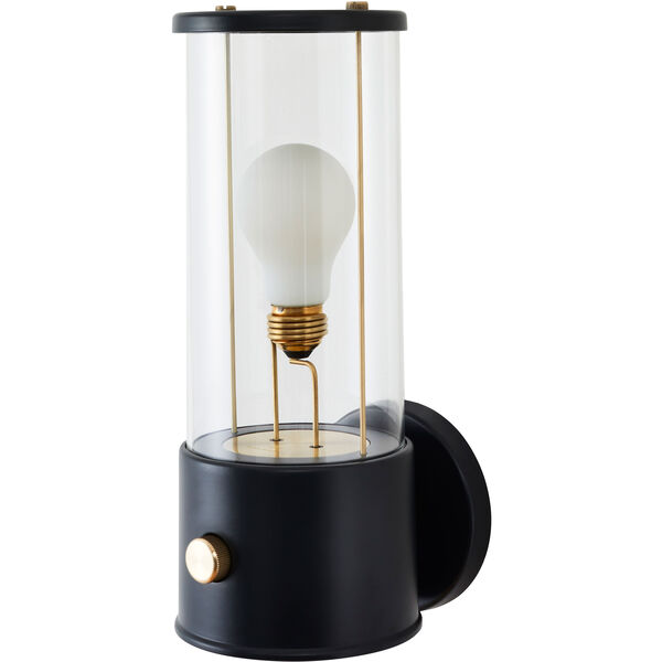 The Muse Wall Lamp Hackles Black