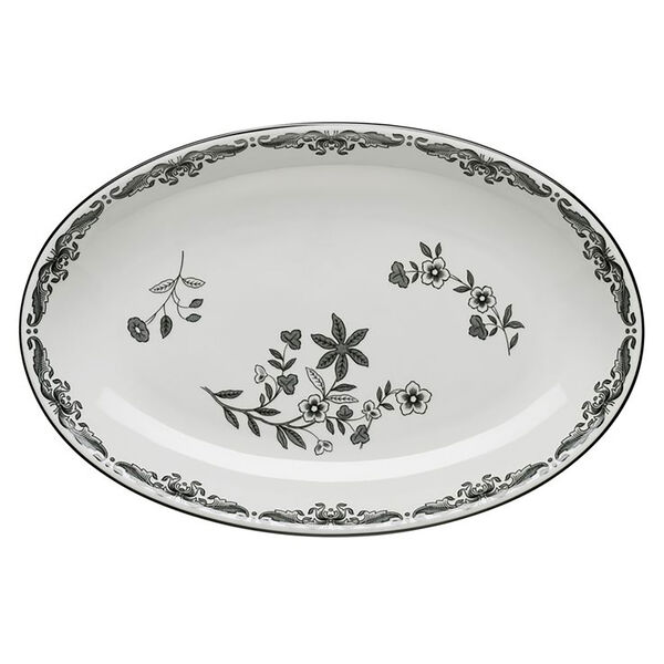 Ostindia Black Serveringsfat 33x22 cm
