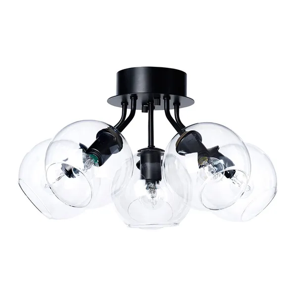 Tage 50 Plafond Sort/Klar