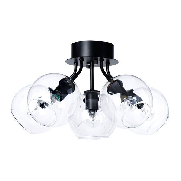 Tage 50 Loftslampe Sort/Klar
