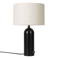 Gravity Bordlampe Liten White Marble / Canvas