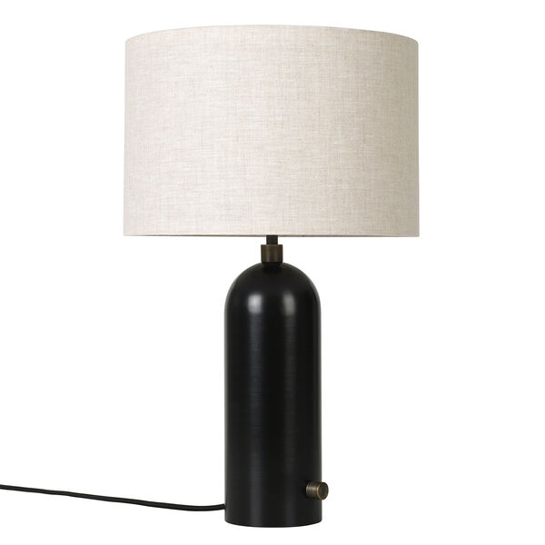 Gravity Bordlampe Lille Sort Marmor / Hvid