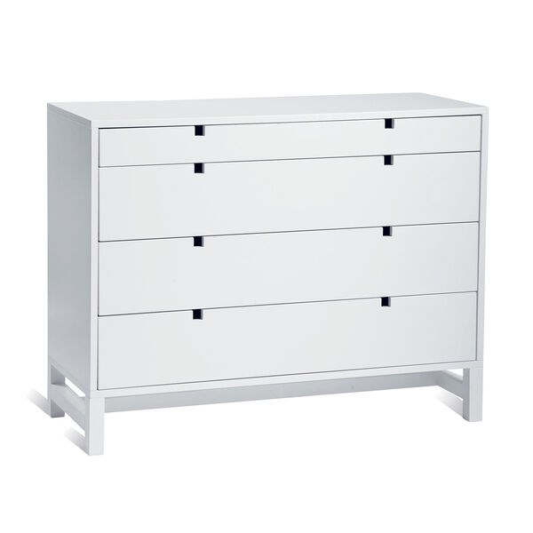 Falsterbo Chest Of Drawers 4 Drawers White Lacquer