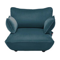 Sumo Armchair Velvet Petrol
