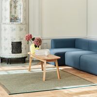 Tapis Teppe 80x200 cm Grønn / Svart
