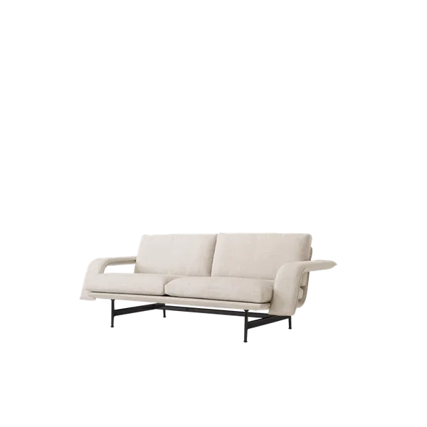 Meantime AV30 2-Sits Soffa Varm Svart/Ecriture 0210