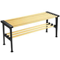 Nostalgi Bænk 100 cm Birk / Sort