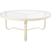 Adnet Salongbord 100 cm Cream