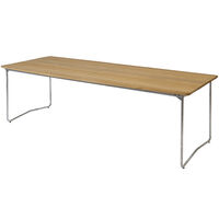 B31 Bord 92x230 cm Oljet Eik / Varmgalvanisert Stål