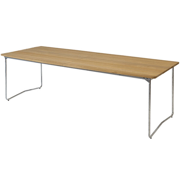 B31 Bord 92x230 cm Oljet Eik / Varmgalvanisert Stål
