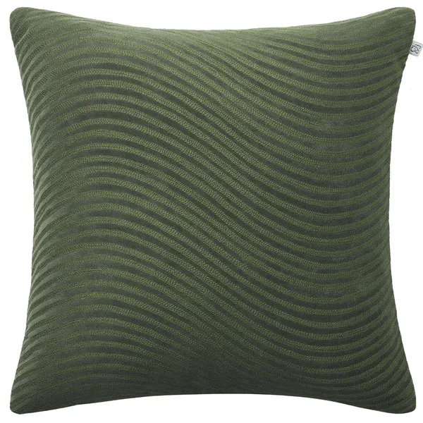 Kunal Pudebetræk Forest Green 50x50 cm