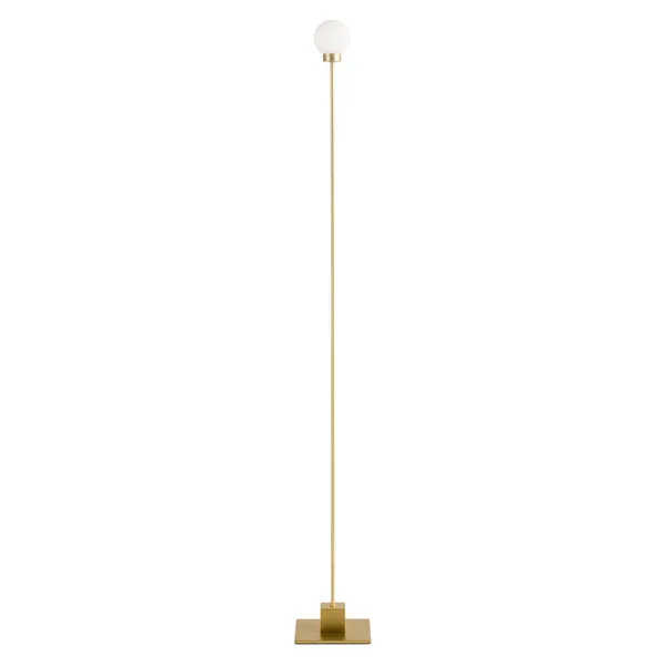 Snowball Gulvlampe Messing