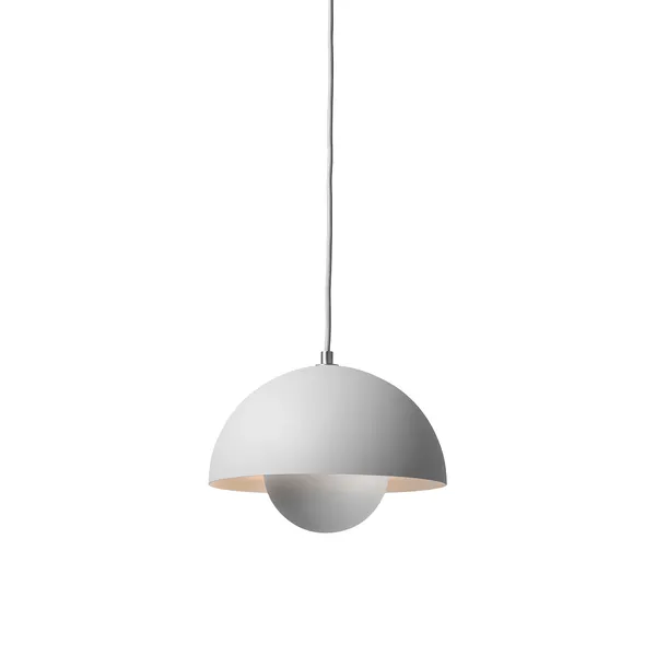 Flowerpot VP1 Pendel Matt Light Grey
