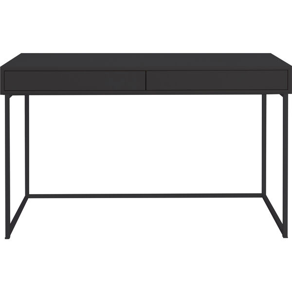 Cube Skrivebord 120x60x75 cm Sort
