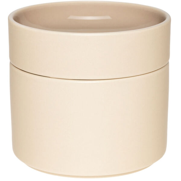 Kirnu Decorative Jar 11x10 cm Beige