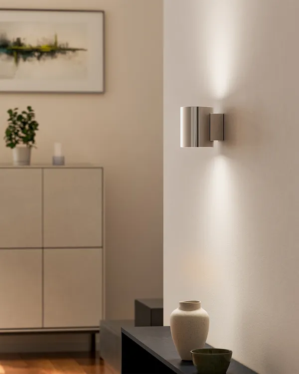 Evoke Væglampe 120 mm Krom