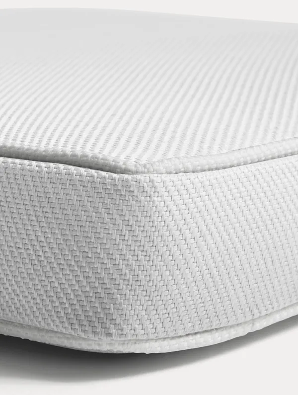Plain Solsängsdyna 50x186 cm Vit