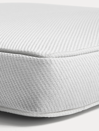 Plain Solsängsdyna 50x186 cm Vit