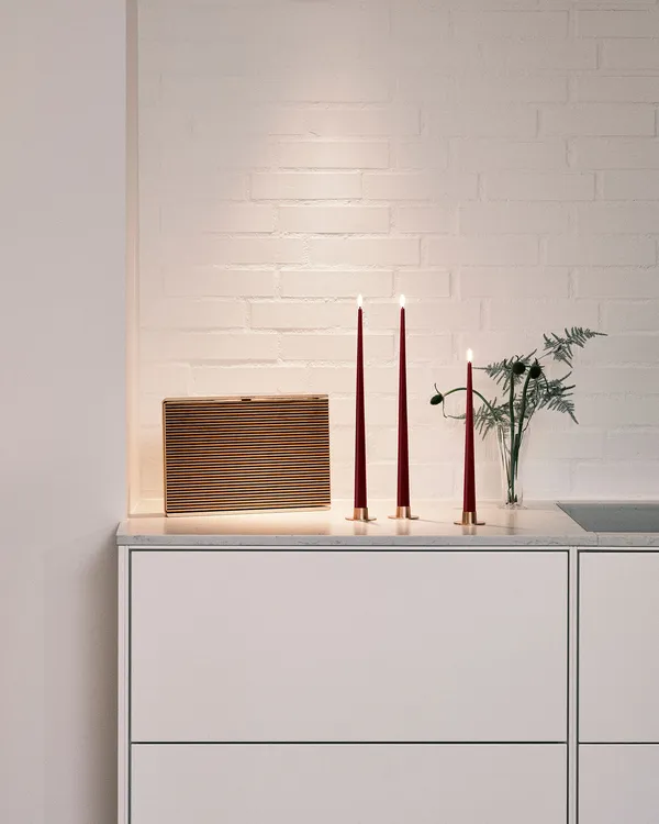 Led-Lys 2-pak 30 cm Deep Wine