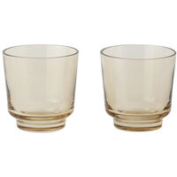 Raise Glas 2-pak 20 cl Okkergule
