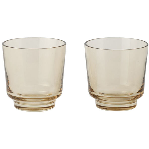 Raise Glas 2-pak 20 cl Okkergule