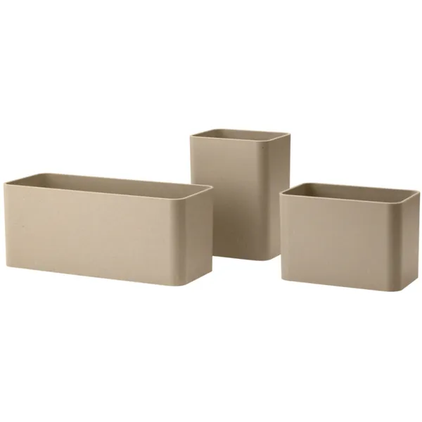String Organizers Setti 3 Laatikolla Beiget