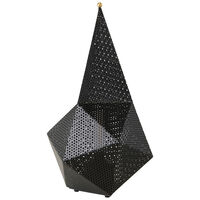Bagdad Transportabel Lampe Sort