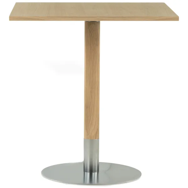 Rod Bord Hvid Pigmenteret Eg 70x70 cm