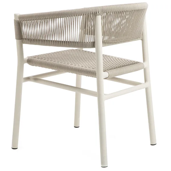 Kilt Stol Varm White / Lysegrå
