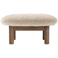 Brasilia Ottoman Valnød Sheepskin Nature