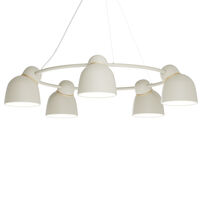 Bird Lysekrone Ø95 cm Sand / Messing