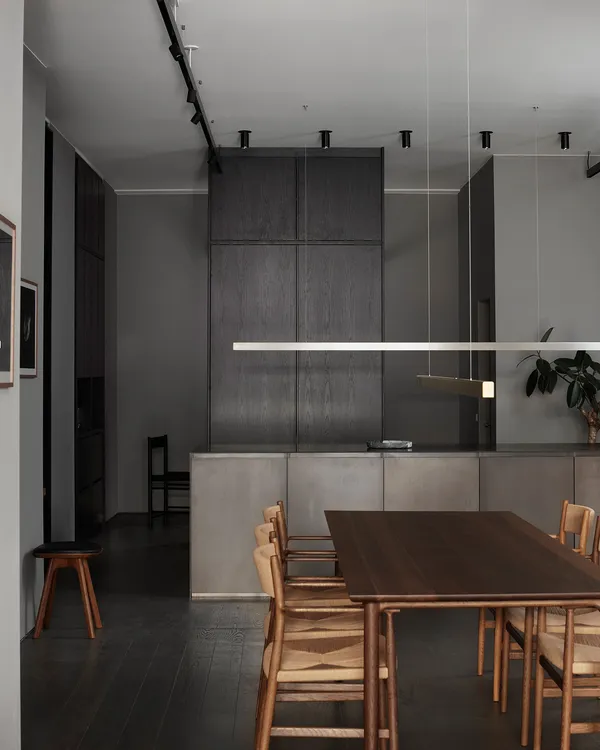 Arv Spisebord 90x240 cm Mørkoljet Eik