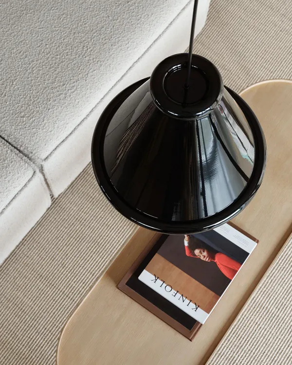 Belle Pendant Ø36 Glossy Black