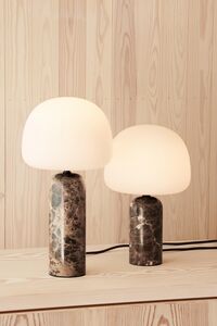 Kin Bordslampa Brun Marmor 40 cm