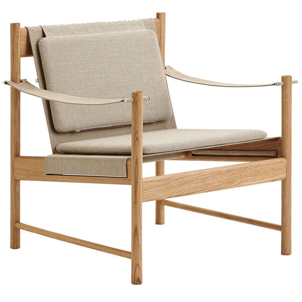 HB Lounge-Tuoli Oiled Oak / Kanvaasi