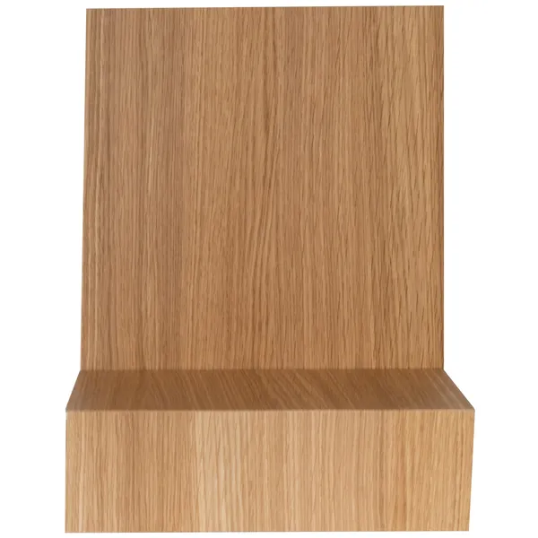 L-shelf Seinähylly Tammi