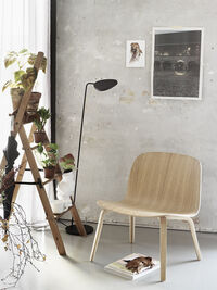 Leaf Golvlampa Vit