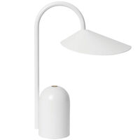 Arum Transportabel Lampe Hvid