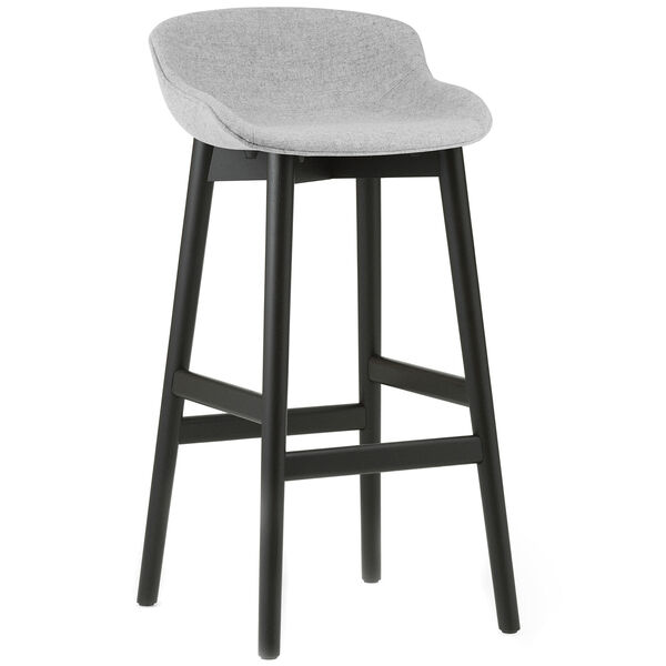 Hyg Barstol 75 cm Grå / Svart Ek