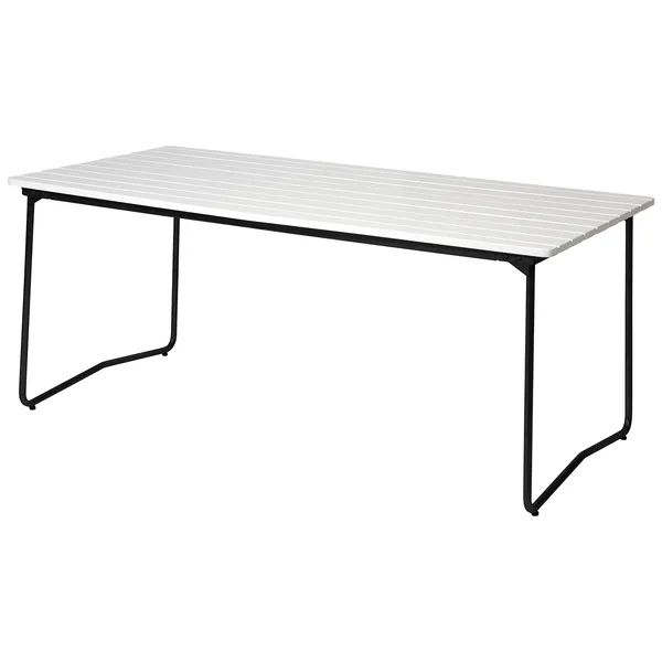 B31 Bord 92x170 cm Vitlackerad Ek / Svart